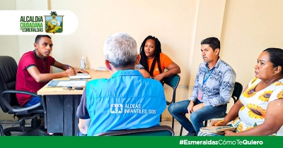 T&eacute;cnicos de la Casa Municipal de la Juventud recibieron a delegados de Aldeas Infantiles S.O.S