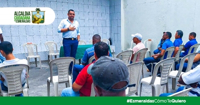 Reuni&oacute;n del Alcalde Vicko Villac&iacute;s con Trabajadores de EPMAPSE