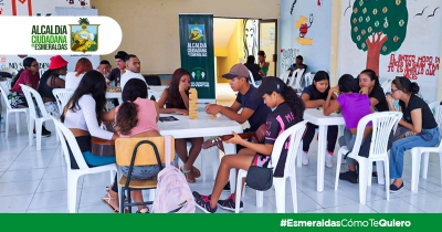 Alcald&iacute;a Ciudadana de Esmeraldas promueve entretenimiento sano a trav&eacute;s de juegos de mesas en la Casa Municipal de la Juventud