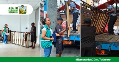 Alcald&iacute;a entrega ayuda a familia afectada por incendio