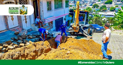 Cambio de tuber&iacute;a en barrio Nuevo M&eacute;xico