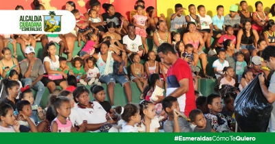M&aacute;s de 300 ni&ntilde;os y ni&ntilde;as se sumaron a una aut&eacute;ntica fiesta cinematogr&aacute;fica con el evento "Cine en tu Barrio".