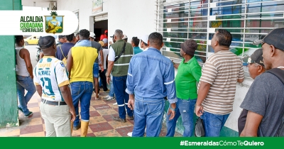 Entrega de dotaci&oacute;n de indumentaria a los trabajadores