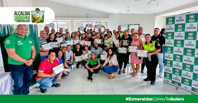 100 funcionarios de ESVIAL EP fueron capacitados por t&eacute;cnicos de la Casa Municipal de la Juventud