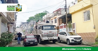 Alcald&iacute;a de Esmeraldas normaliza proceso de alzado de desechos s&oacute;lidos