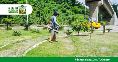 Alcald&iacute;a de Esmeraldas trabaja por una ciudad bonita