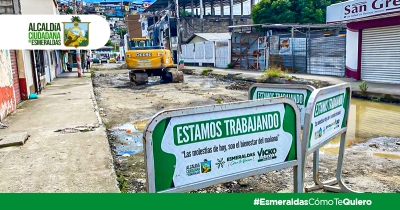Proceso de reposici&oacute;n de tuber&iacute;as del colector de aguas residuales de la calle Gran Colombia