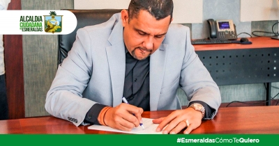 Alcalde firma convenio de Cooperaci&oacute;n Interinstitucional con EP Petroecuador