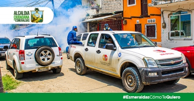 Fortalecimiento de la campa&ntilde;a "Mi Barrio Sin Mosquitos" en Esmeraldas