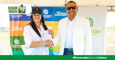 Alcald&iacute;a Ciudadana de Esmeraldas respalda construcci&oacute;n de parque lineal en Tachina