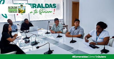Reuni&oacute;n entre Directores de la Alcald&iacute;a Ciudadana de Esmeraldas y el Defensor del Pueblo de Esmeraldas