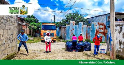 Fomento de ambientes saludables en 50 Casas - Escuela R&iacute;o Esmeraldas