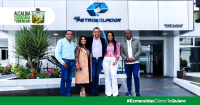 Alcalde y concejales se reunieron con el nuevo gerente de la Empresa P&uacute;blica Petroecuador